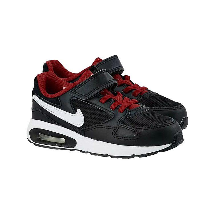 Nike Кроссовки Air Max ST для детей Черно-красные Дети возрастом 3-7 лет 654290-008