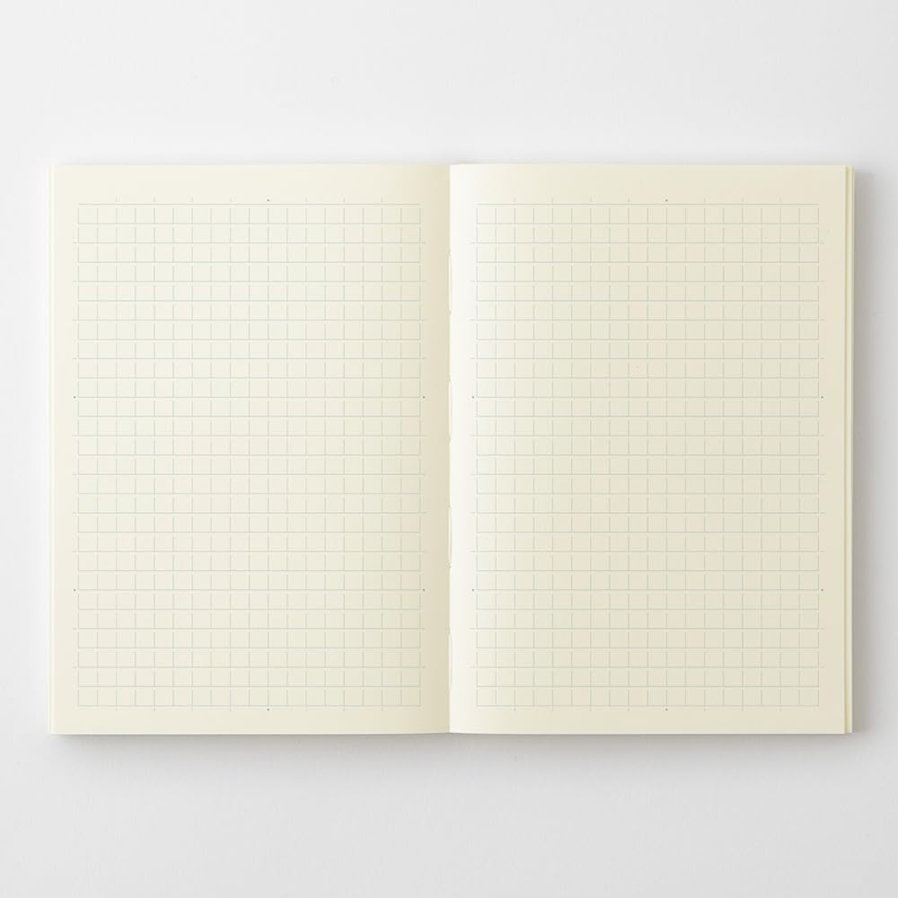 DESIGNPHIL MIDORI MD Блокнот A6 в клетку, Стиль "Книга", 15378006