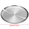Обеденная тарелка из нержавеющей стали, поднос для пикника на природе, грязезащитная кухонная барная посуда, тарелка для фруктов, закусок, тортов, кухонные принадлежности