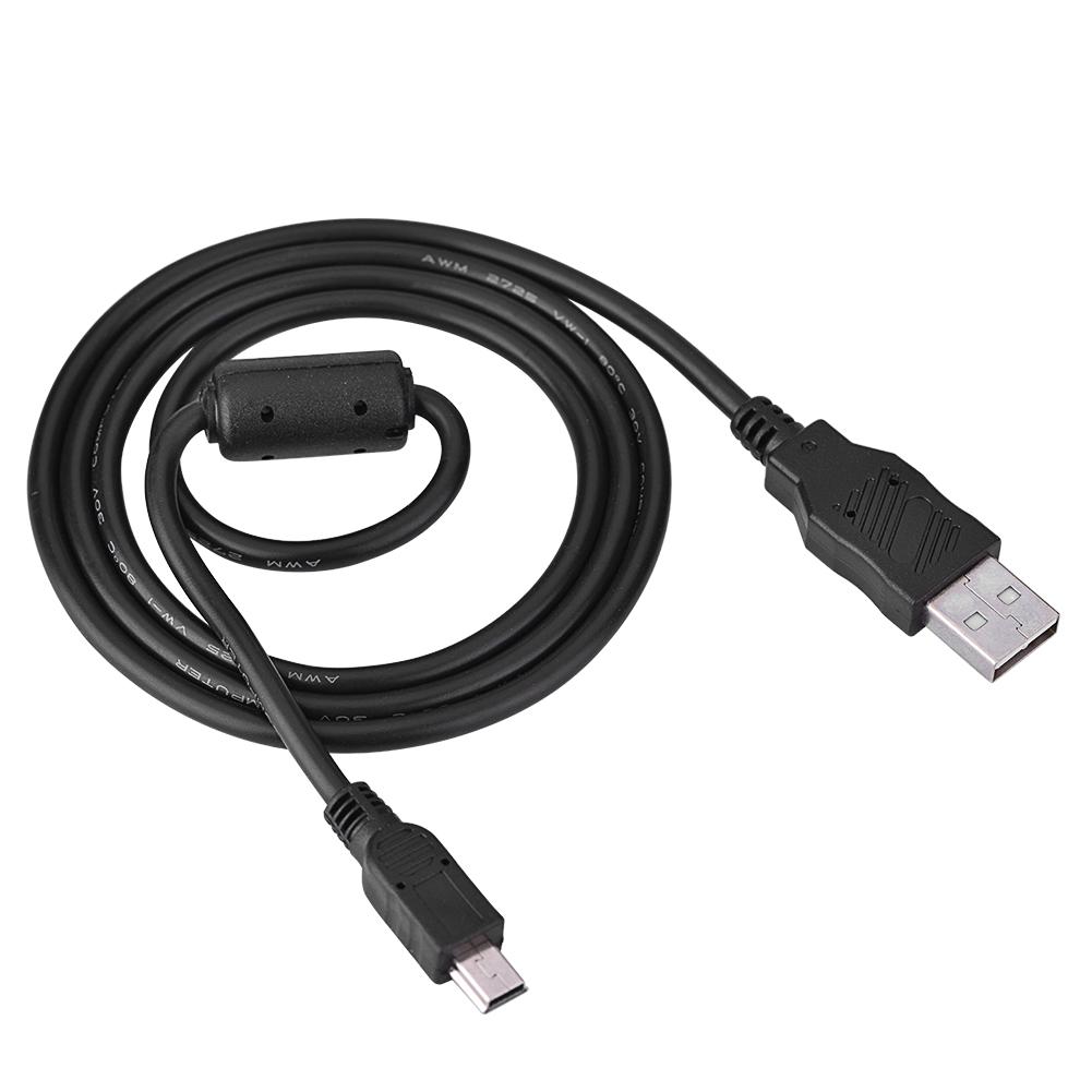 USB-кабель для передачи данных USB 2.0 на Mini B 5-контактный для камеры Canon IXUS 990 IS 980 IS 970 IS 870 IS 200