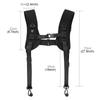 PULUZ  PU6002 Dual Camera Shoulder Strap with Soft Shoulder Pad 1/4 Inch Screw Quick Release Camera