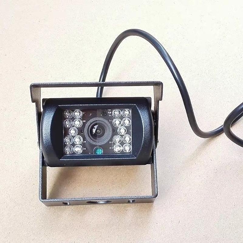 Камера заднего вида 4-контактный AV-порт ИК ночное видение Камера заднего хода Водонепроницаемая Для грузовика/прицепа/пикапа/фургона/тяжелой