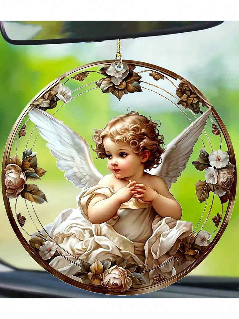 Ангел украшение для дома, праздничный садовый гриль, подвеска для вечеринки, подарок, украшение интерьера, украшение для гостиной