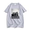 Kendrick Lamar X SZA GrandNational Tour 2025 Футболки GNX Графический принт альбома Футболка Хлопок Лето Мягкая футболка Унисекс Мужской топ