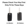 Zinc Alloy Leather Car Flip Key Case Cover Protector Shell Fob Key For Citroen C1 C2 C3 C4 C5 XSARA PICA Auto Accessories alz123