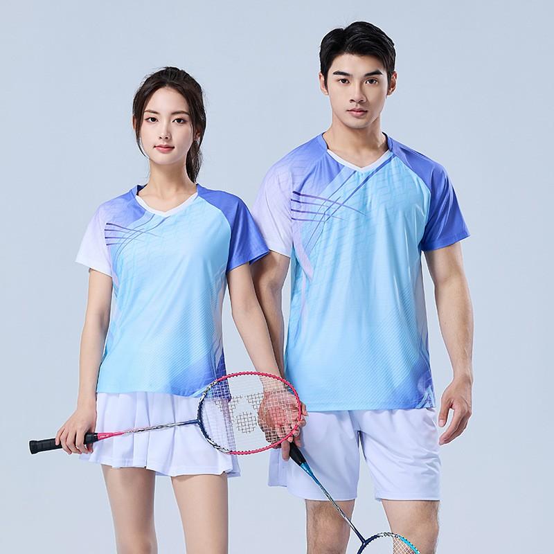 Unisex Badminton Sport Set Men Women Tennis Pickleball Volleyball Athletic Wear Lightweight Performance Outfit