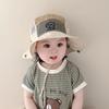 Mesh Kids Bucket Hats Quick Drying Children Fisherman Hat New Drawstring Basin Cap  Outdoor