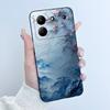 Милый мультяшный чехол для ZTE Blade A54 Fundas Capa Печатный корпус Защитная крышка Мягкий силикон Черный корпус Coque