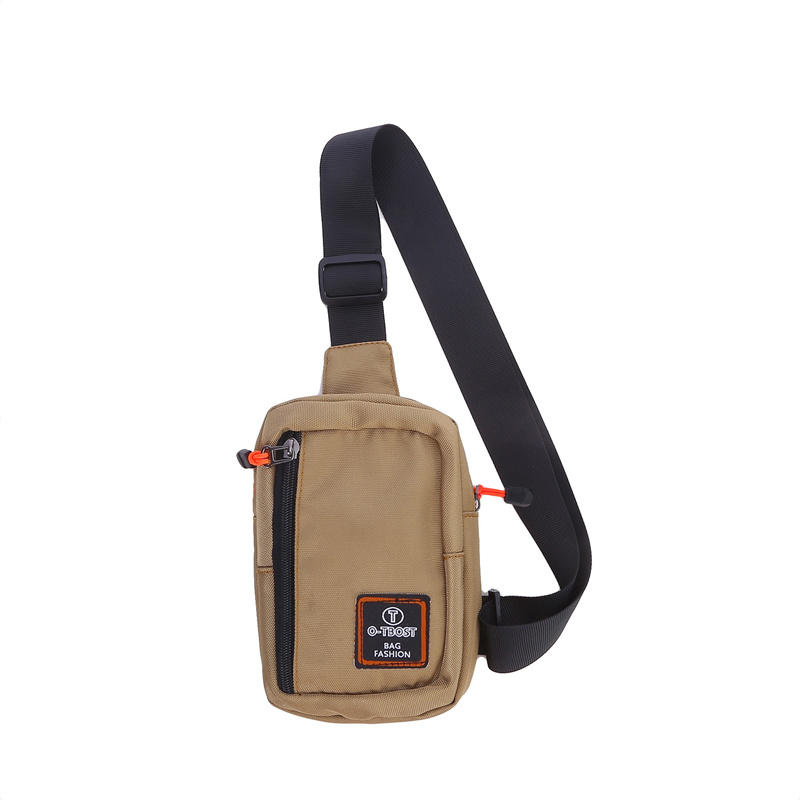 Мужская нагрудная сумка, новая модная повседневная спортивная сумка через плечо из ткани Оксфорд, нагрудная сумка