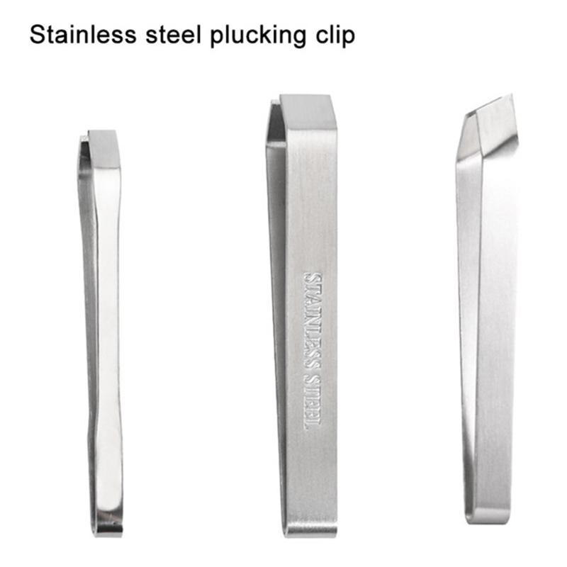 3 шт. Пинцеты для удаления рыбных костей из нержавеющей стали, плоские и скошенные пинцеты, плоскогубцы, удалитель