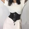Women Super Wide Belt PU Elastic Corset Belt Fashion Wide Waist Belt Ladies Clothing Accessories Female GZW
