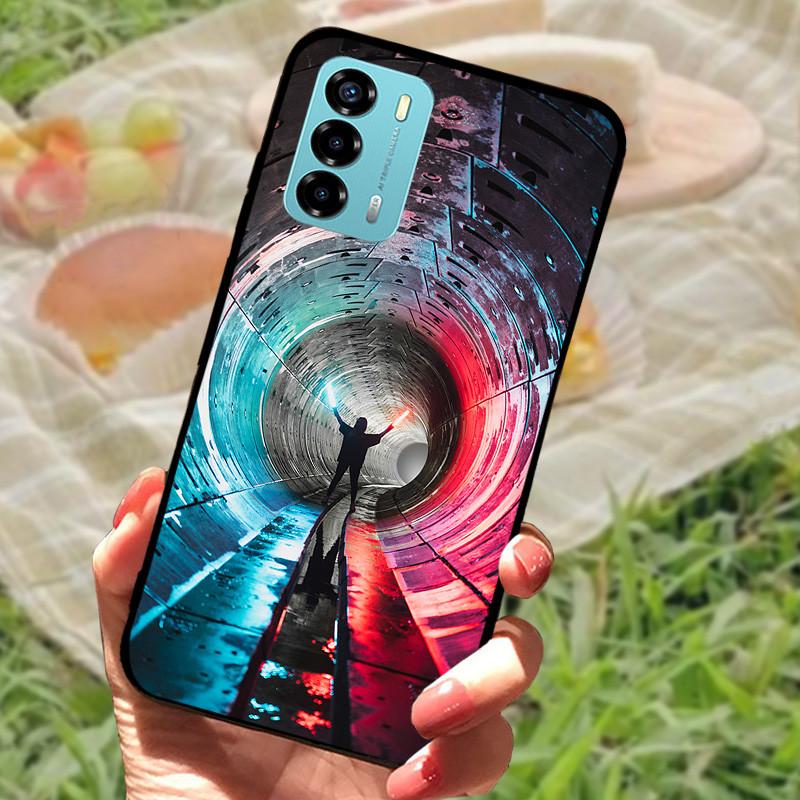 Чехол для ZTE Blade V40 Vita Мраморный чехол Ударопрочные силиконовые чехлы для телефона Для ZTE Blade V40 Vita V 40 Vita Задняя крышка Бампер