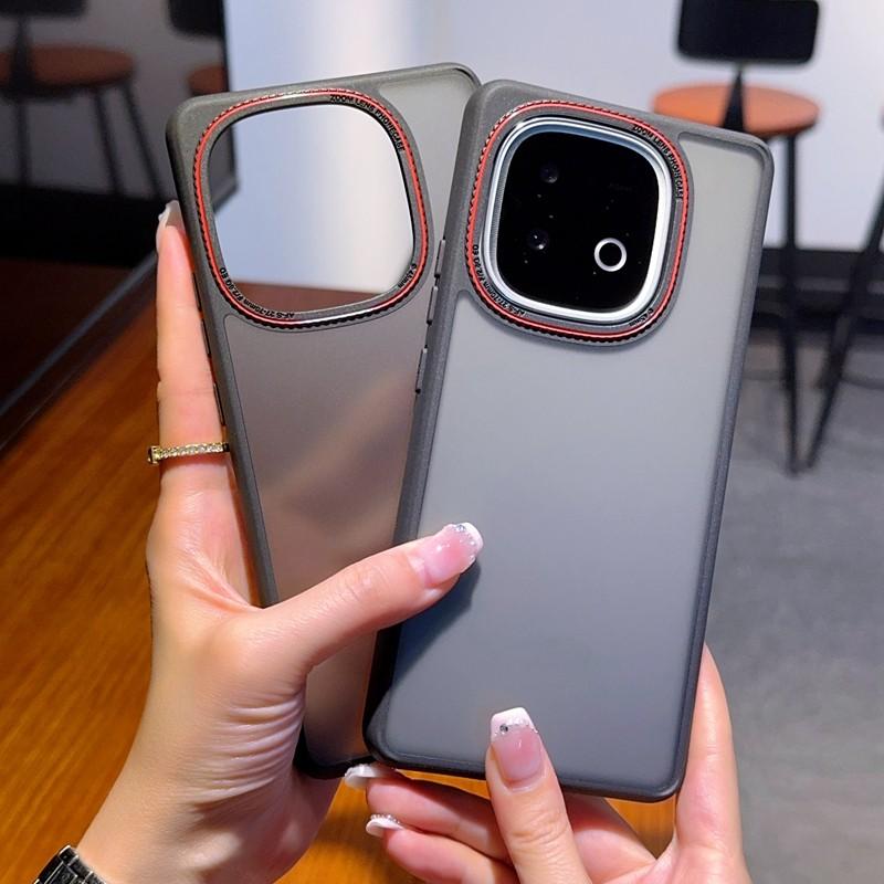 Для iQOO Z10 Turbo/Z10 Turbo Pro Микроматовый Твердый Матовый Чехол для Телефона Ударопрочный, Защита от отпечатков пальцев