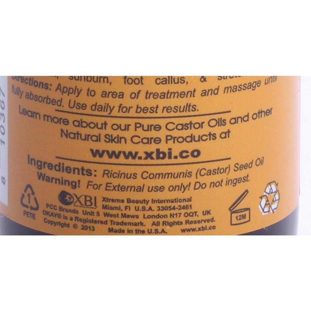 OKAY 100% чистое черное гаитянское касторовое масло