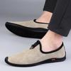 2024 New Shoes Men Loafers Light Walking Breathable Summer Comfortable Casual Shoes Men Sneakers Walking Shoes Genuine Leather