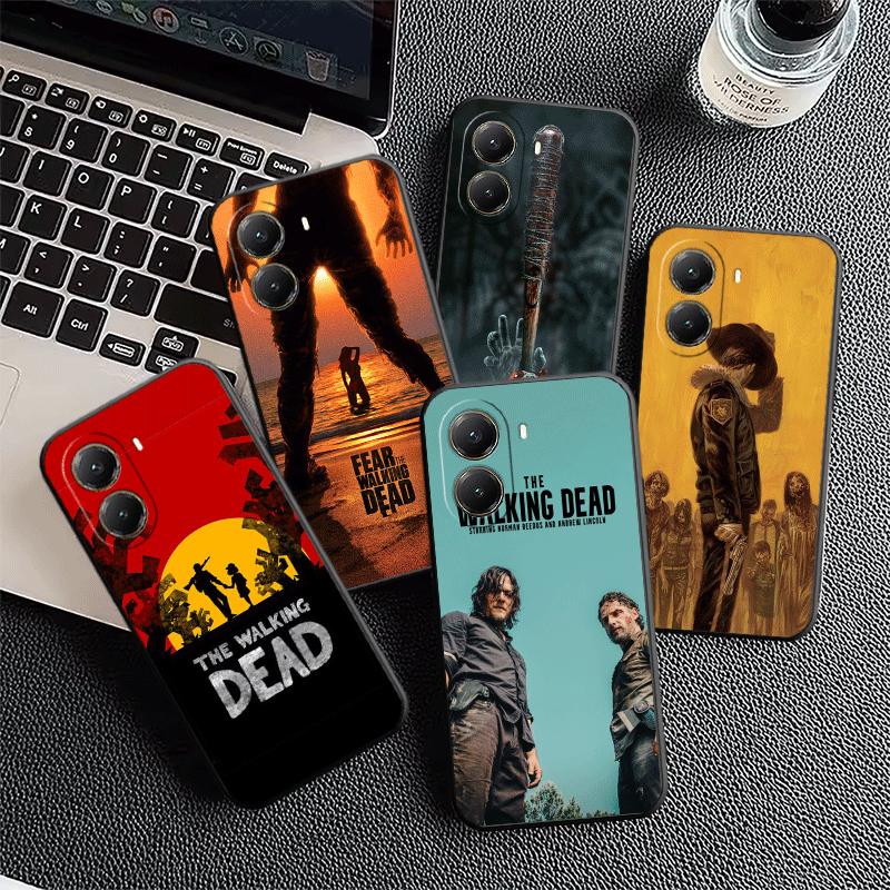 The Walking Deads Soft Phone Case for Xiaomi Poco X5 X6 X7 X8 Pro Max X3 F7 F8 Ultra M8 M7 M6 M5 Redmi 15 15C 14C 13C 12C X4 F6