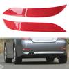 2x Rear Bumper Reflector For 03-07 BMW E60 E61 5 Series 63146915039 63146915040