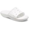 Crocs Baya II Slide Удобные Универсальные Нескользящие Шлепанцы Унисекс Сандалии Белые 208215-100
