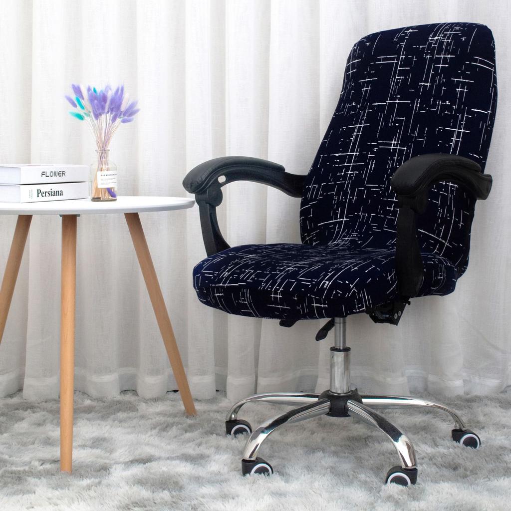 Stretch Office Chair Cover Universal Rotating Armrest Lifting Computer Chair Covers Anti -Dirty Removable Washable New Seat Case