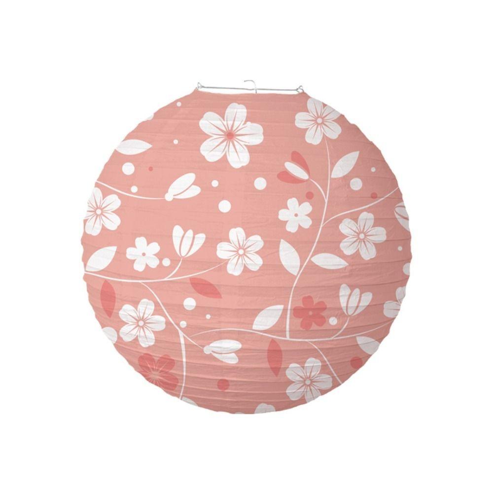 Handmade DIY Hanging Paper Lantern Lightweight Party Pendant Round Hanging Decor Birthday Party