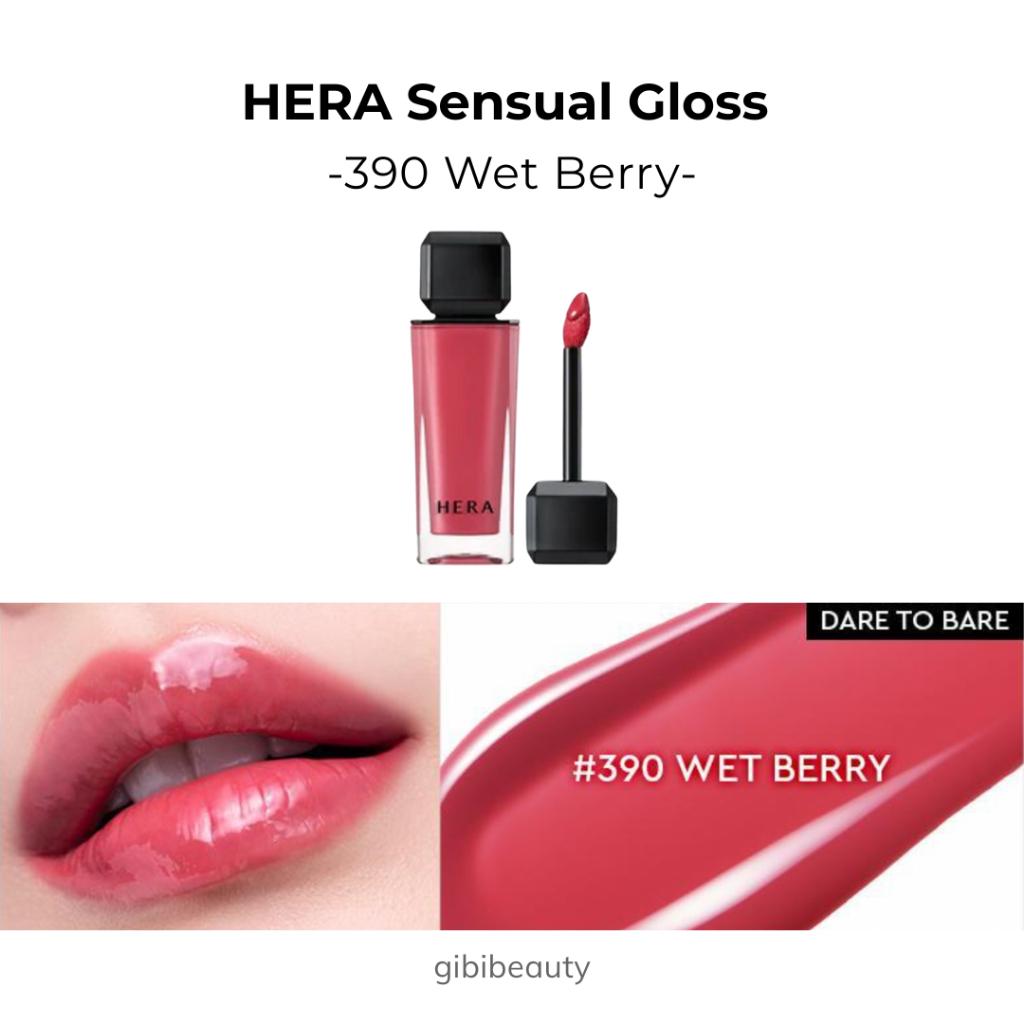 Sensual Nude Gloss No.390 Wet Berry 5g Korean Luxe