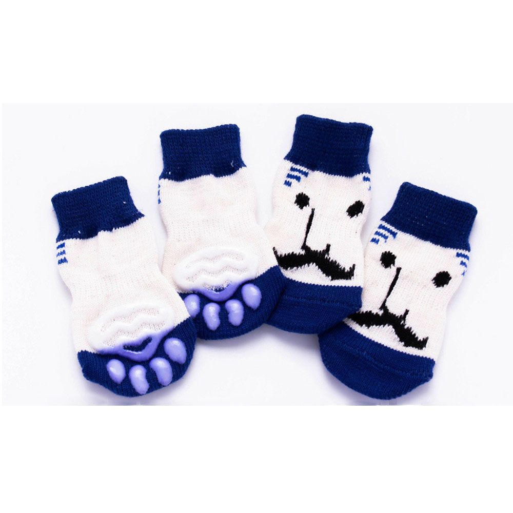 Winter Anti-Dirty Chihuahua Guard Claw Small Dog Pet Boots Knitted Socks Cat Accessories Dog Socks