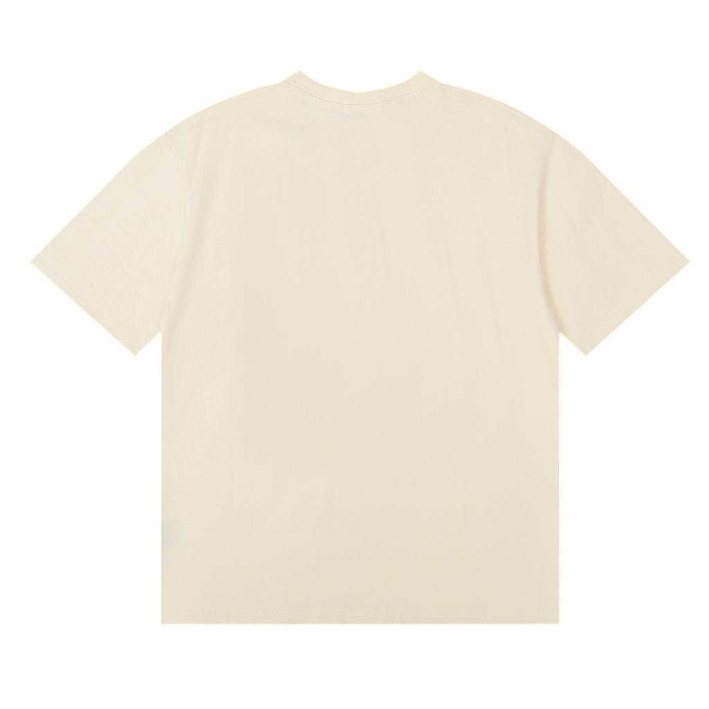 100% Хлопковая футболка Мужская Женская Винтажная Монте-Карло Графический Принт Свободная Большемерная Хлопковая Футболка