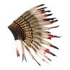 Chief Indian Feather Headdress Decor Headband for Themed Party Stage Performance