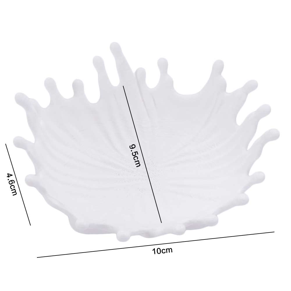 Wavy Edge Jewelry Storage Tray Modern Jewelry Display Plate Ring Holder  Entryway Decoration