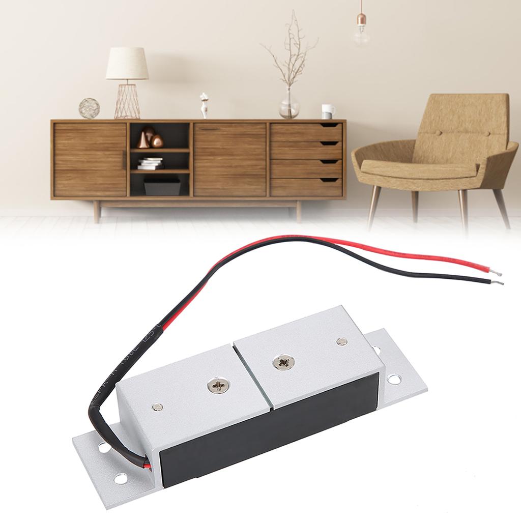 DC12V 60KG Мини Магнитный Электромагнитный Замок для Ящиков Двери Шкафа