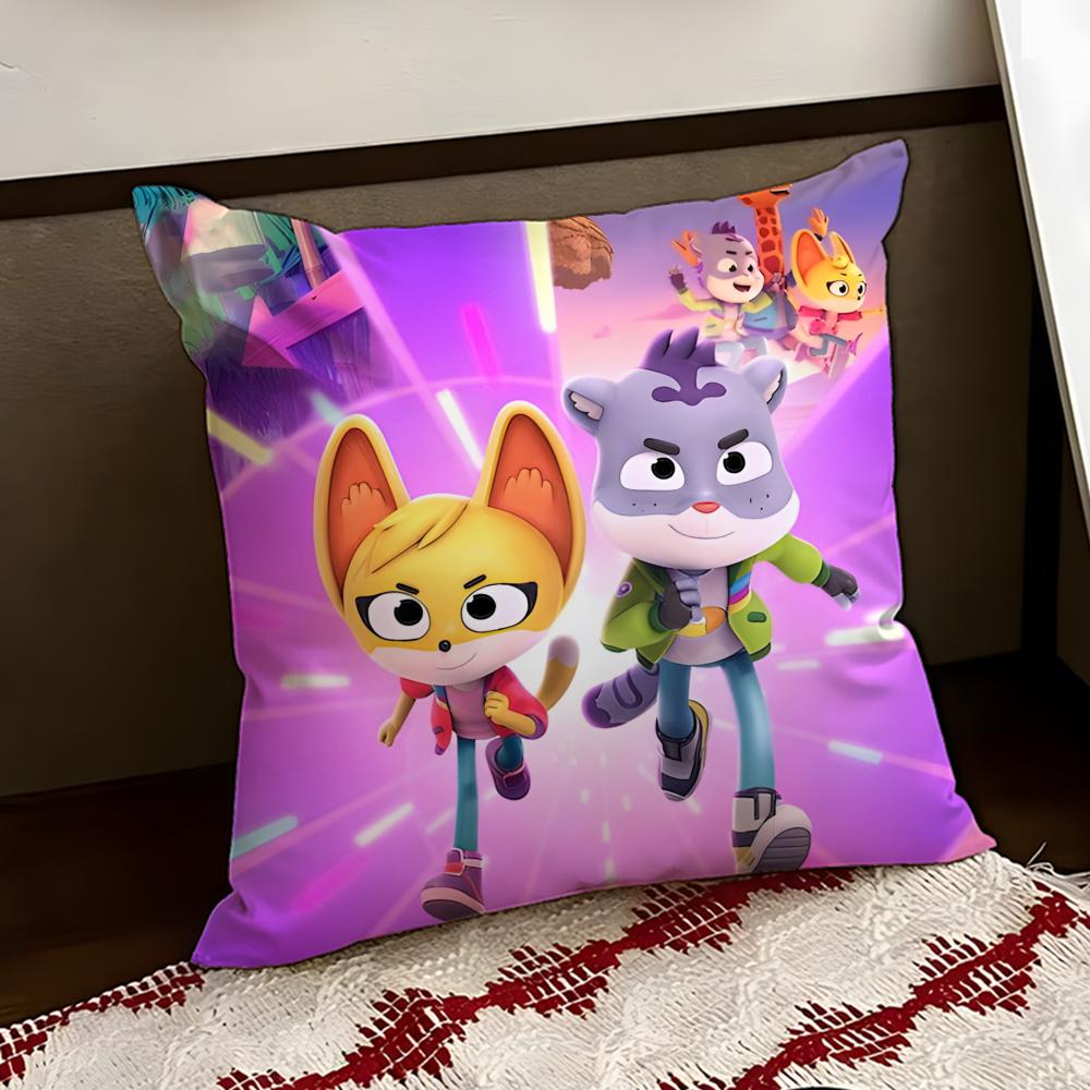 Anime The CCreature Cases Cushion Cover Reversible Soft Durable Pillow Cover Home  Car MultiScene Use for Daily Comfort
