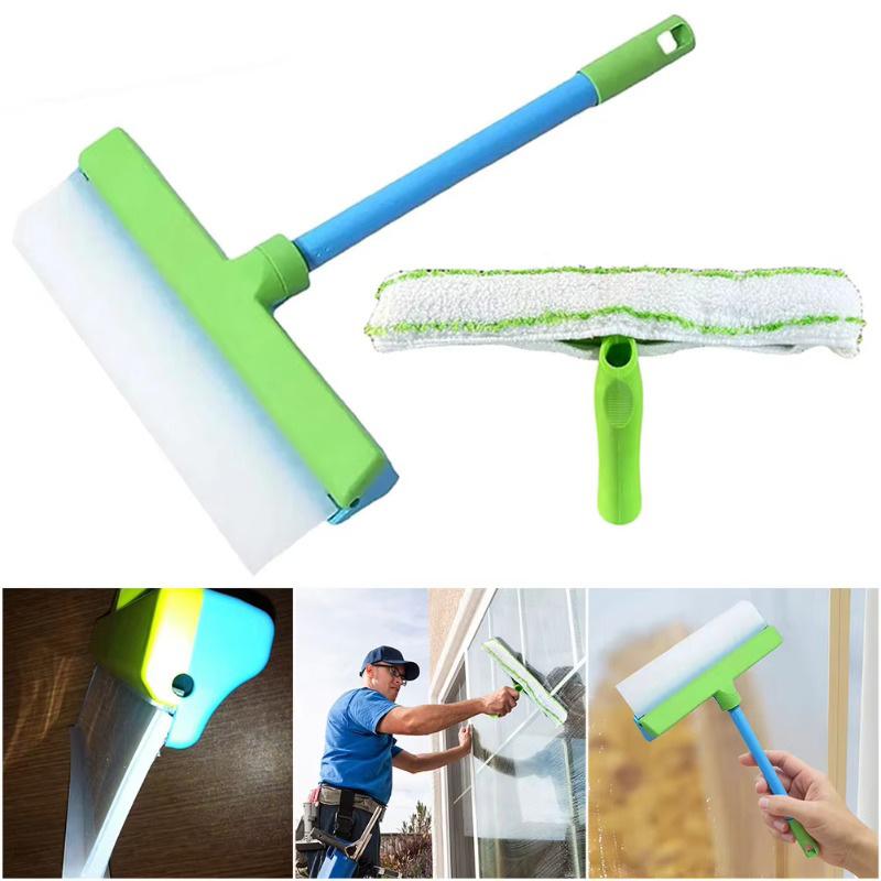 3 in 1 Cleaning Kit Car Window Windshield Water Wiper Household Bathroom Mirror Door Window Glass Wiper Scraper Shower Squeegee