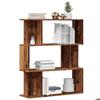 VidaXL Bookcase Old Wood 80x24x96 Cm Engineered Wood, Bookcase, Storage Cabinet, Storage Rack, 855772