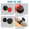 4pcs Anti Scratch Bed Stabilizer Adjustable Anti-Shake Fixer Headboard Stabilizer  Bed Frame