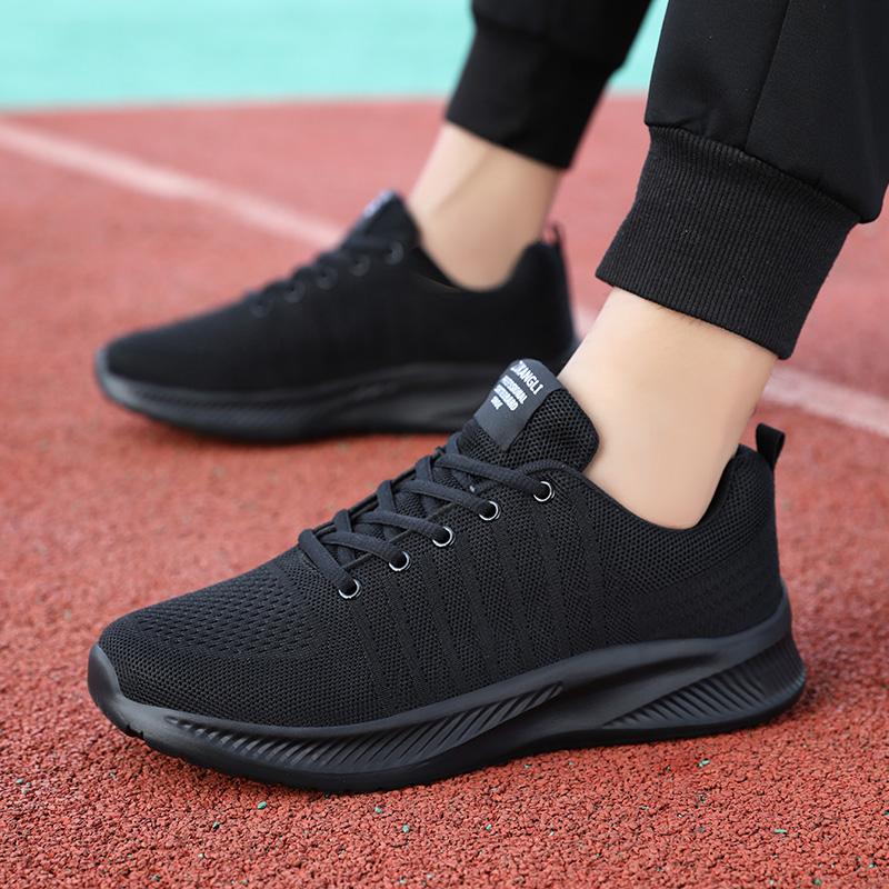 Men's Large Size New Spring and Autumn Designer Light Walking Training Breathable Casual Sports Shoes Student Fitness Shoes