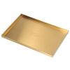 Modern Metal Gold Plate Rectangle Storage Tray Cosmetic Jewelry Display Stainless Steel Tray