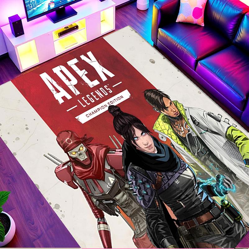 Apex Legends Print Rug, Washable Floor Carpet, For Entryway Dorm Laundry Room Office Study, Home Decor Birthday Christmas Gift