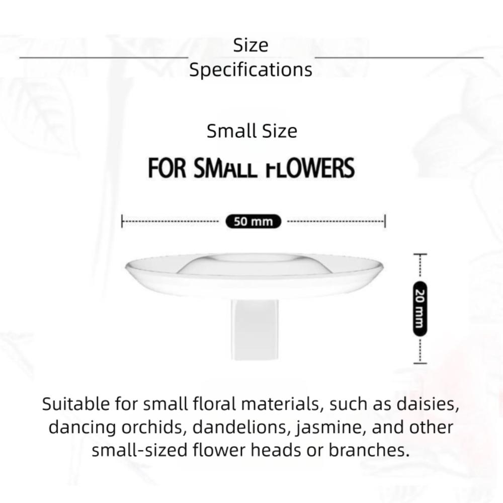Flower Arrangement Floating Floral Arrangement Holder Flower Hydroponic Containers Stem Holders