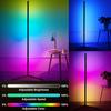 160cm Smart LED Light Bar Lighting Strip RGB Mood Light Dimmable Corner Floor Lamp for Bedroom Gaming Living Room Home Decor