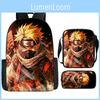 Naruto Student Bag Pack With Oxford Cloth And Cute Character Prints Kids For