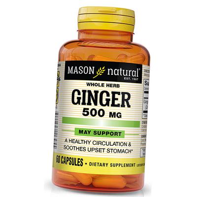 Имбирь в капсулах, Ginger 500, 60капс (71529022)