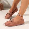 Женские балетки Весенние с круглым носком Однотонные Мягкая подошва Плоские лоферы Осенние кроссовки Женские Повседневные Слипоны Туфли Мэри Джейн Женские