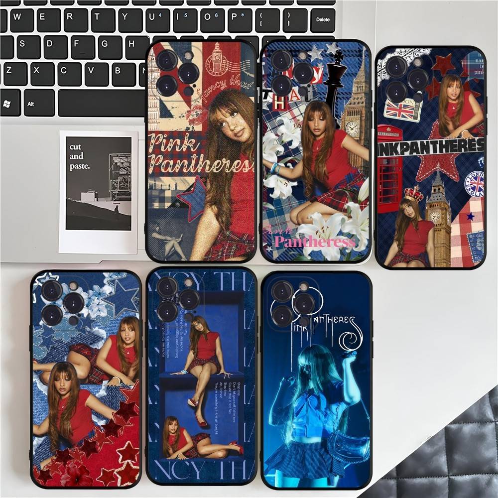 Чехол для телефона Singer P-Pinkpantheress для iPhone 17 16 15 14 13 12 Mini 11 Pro Plus Мягкий силиконовый чехол