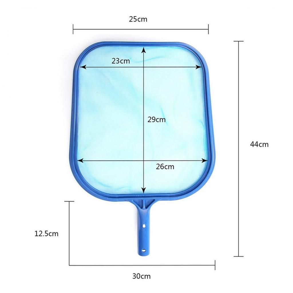 Portable Mesh Net Leaf Skimmer Cleaning Tool for Swimming Pool Water Park SPA