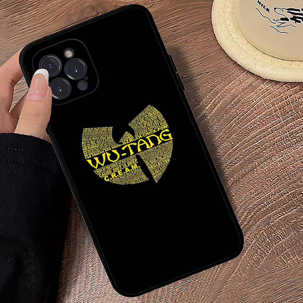 W-WU-T-TANG C-CLAN For IPhone 17 16 15 14 13 12 11 Pro Max 17 Air Pro Max Back Cover Phone Case
