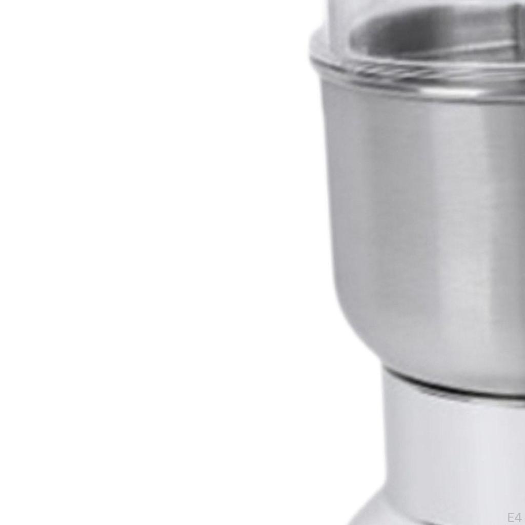 Coffee Bean Grinder Food Processer Grinders Mills for Shop Outdoor Home 2 Blades