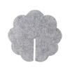 Creative Insulated Coaster Sheep Shaped Beverage Coaster Sheep Felt Coaster Water Absorbing Home Office Desk Decorative Ornament