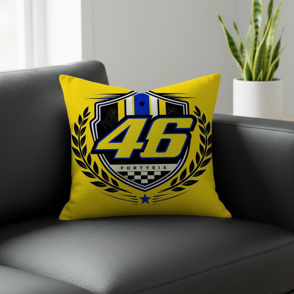Motorsport MotoGP Cushion Cover Natural Linen Pillowcase Set AllinOne Decor for Sofa Bedroom  Chair