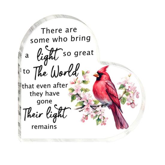 Прозрачный акриловый сердечный орнамент, настольный декор, напечатанный прозрачный акриловый блок, отдельно стоящее сердце