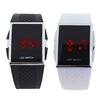 Unisex Fashion LED Digital Display Square Case Cool Sports Casual Wrist Watch